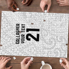 New Zealand Rangatira Custom Puzzle All White Niho Taniwha Maori Tribal - Aussie Hoodie