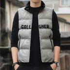 New Zealand Rangatira Custom Sleeveless Puffer Jacket All White Niho Taniwha Maori Tribal - Aussie Hoodie