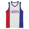 New Zealand Rugby Pacific Personalised Basketball Jersey Maori Style Tribal Tapa Pattern - Aussie Hoodie