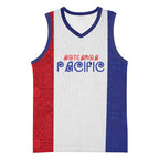 New Zealand Rugby Pacific Personalised Basketball Jersey Maori Style Tribal Tapa Pattern - Aussie Hoodie