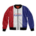 New Zealand Rugby Pacific Personalised Bomber Jacket Maori Style Tribal Tapa Pattern