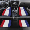 New Zealand Rugby Pacific Personalised Car Mats Maori Style Tribal Tapa Pattern