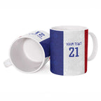 New Zealand Rugby Pacific Personalised Ceramic Mug Maori Style Tribal Tapa Pattern - Aussie Hoodie