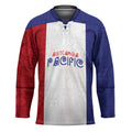 New Zealand Rugby Pacific Personalised Hockey Jersey Maori Style Tribal Tapa Pattern - Aussie Hoodie