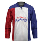 New Zealand Rugby Pacific Personalised Hockey Jersey Maori Style Tribal Tapa Pattern - Aussie Hoodie