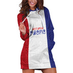 New Zealand Rugby Pacific Personalised Hoodie Dress Maori Style Tribal Tapa Pattern
