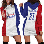 New Zealand Rugby Pacific Personalised Hoodie Dress Maori Style Tribal Tapa Pattern