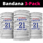 New Zealand Rugby Pacific Personalised Neck Gaiter Maori Style Tribal Tapa Pattern - Aussie Hoodie