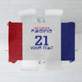 New Zealand Rugby Pacific Personalised Tablecloth Maori Style Tribal Tapa Pattern