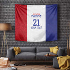 New Zealand Rugby Pacific Personalised Tapestry Maori Style Tribal Tapa Pattern