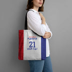 New Zealand Rugby Pacific Personalised Tote Bag Maori Style Tribal Tapa Pattern - Aussie Hoodie