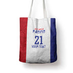New Zealand Rugby Pacific Personalised Tote Bag Maori Style Tribal Tapa Pattern - Aussie Hoodie