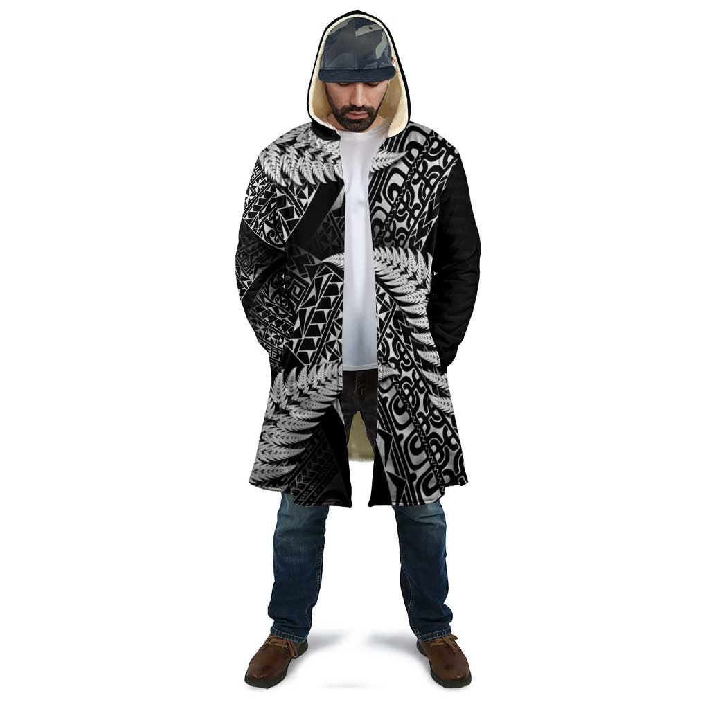 New Zealand Rugby Pacific Personalised Cloak All Black Maori Pasifika Fern Pattern - Aussie Hoodie