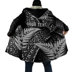 New Zealand Rugby Pacific Personalised Cloak All Black Maori Pasifika Fern Pattern - Aussie Hoodie