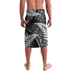New Zealand Rugby Pacific Personalised Lavalava All Black Maori Pasifika Fern Pattern