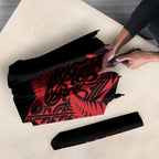 New Zealand Rugby Pacific Personalised Umbrella All Red Maori Pasifika Fern Pattern - Aussie Hoodie