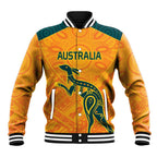 Custom Australia Rugby Baseball Jacket Summer Paris 2024