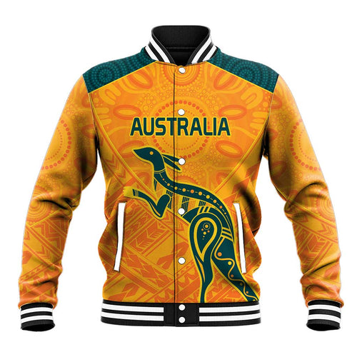 Custom Australia Rugby Baseball Jacket Summer Paris 2024