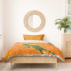 Custom Australia Rugby Bedding Set Summer Paris 2024