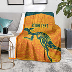 Custom Australia Rugby Blanket Summer Paris 2024