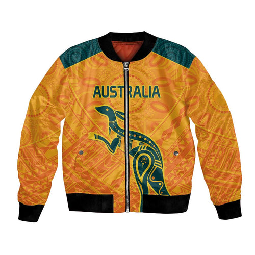 Custom Australia Rugby Bomber Jacket Summer Paris 2024