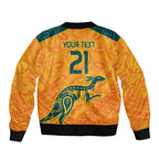 Custom Australia Rugby Bomber Jacket Summer Paris 2024