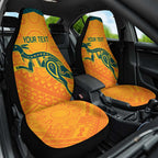 Custom Australia Rugby Car Seat Cover Summer Paris 2024