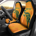 Custom Australia Rugby Car Seat Cover Summer Paris 2024