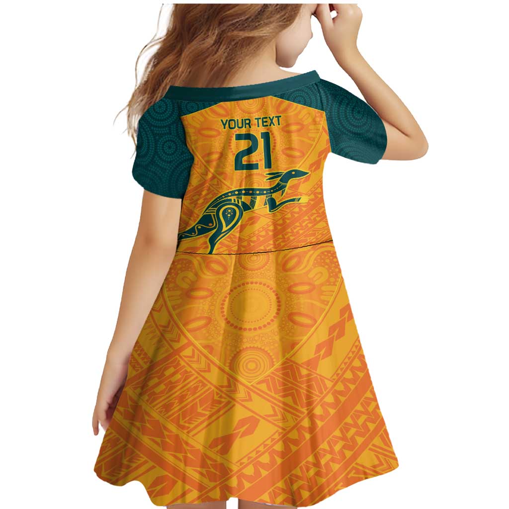 Custom Australia Rugby Family Matching Mermaid Dress and Hawaiian Shirt Summer Paris 2024