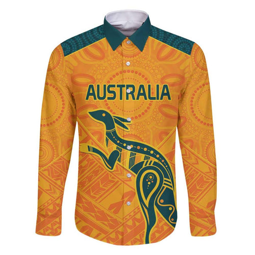 Custom Australia Rugby Family Matching Off Shoulder Short Dress and Hawaiian Shirt Summer Paris 2024