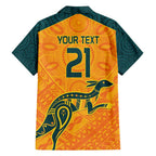 Custom Australia Rugby Family Matching Summer Maxi Dress and Hawaiian Shirt Summer Paris 2024