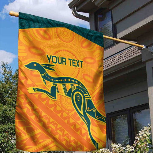 Custom Australia Rugby Garden Flag Summer Paris 2024