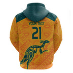 Custom Australia Rugby Hoodie Summer Paris 2024