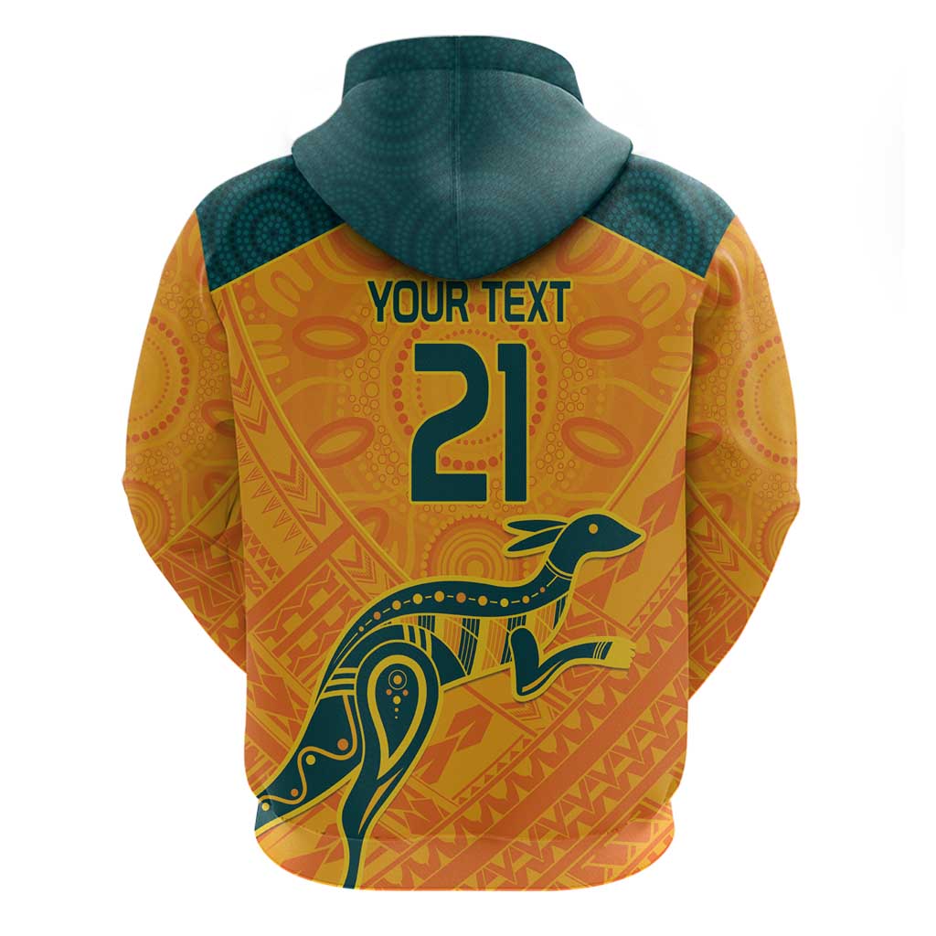 Custom Australia Rugby Hoodie Summer Paris 2024