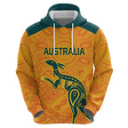 Custom Australia Rugby Hoodie Summer Paris 2024