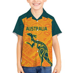 Custom Australia Rugby Kid Hawaiian Shirt Summer Paris 2024