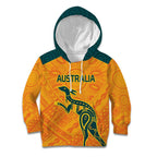 Custom Australia Rugby Kid Hoodie Summer Paris 2024