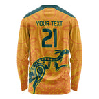 Custom Australia Rugby Long Sleeve Shirt Summer Paris 2024