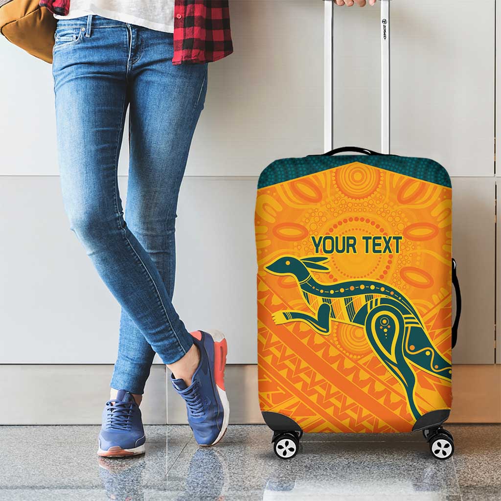 Custom Australia Rugby Luggage Cover Summer Paris 2024