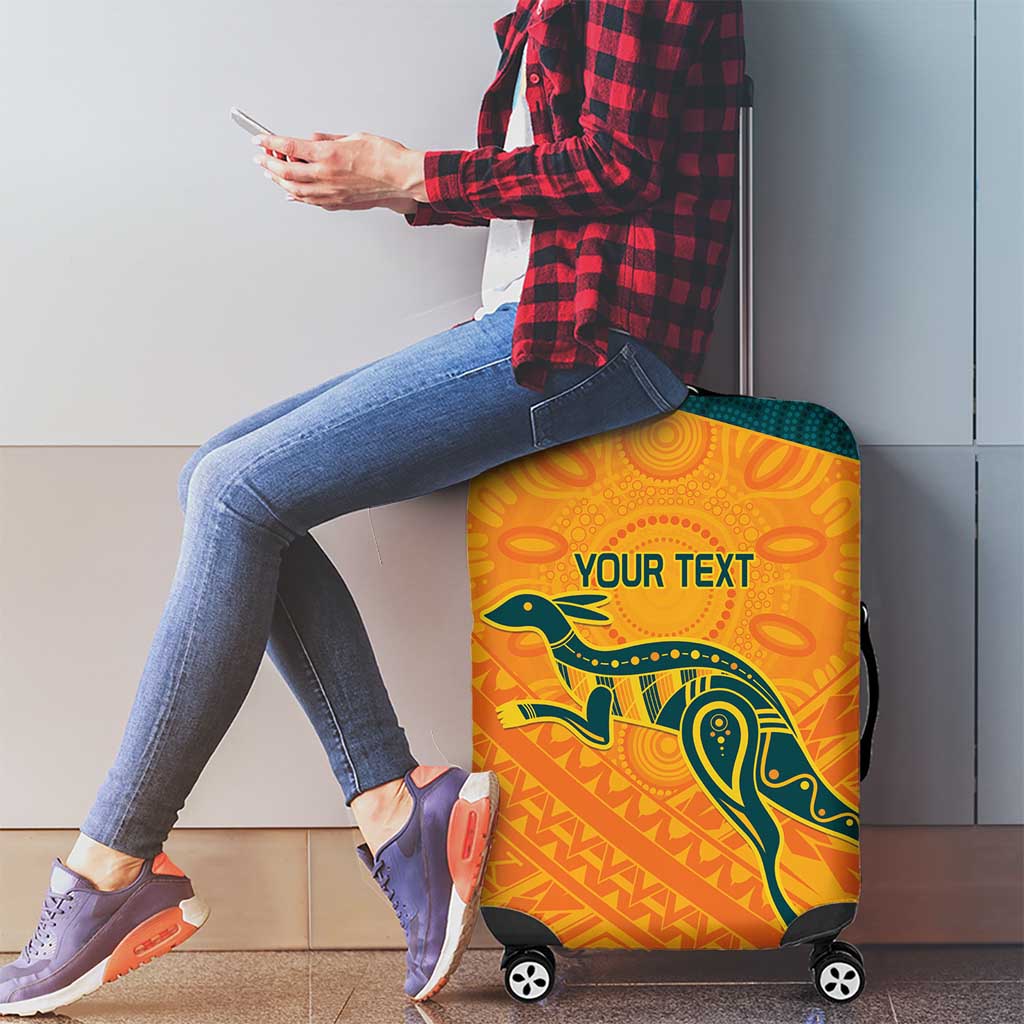 Custom Australia Rugby Luggage Cover Summer Paris 2024