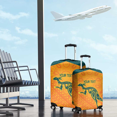 Custom Australia Rugby Luggage Cover Summer Paris 2024