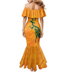 Custom Australia Rugby Mermaid Dress Summer Paris 2024