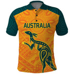 Custom Australia Rugby Polo Shirt Summer Paris 2024