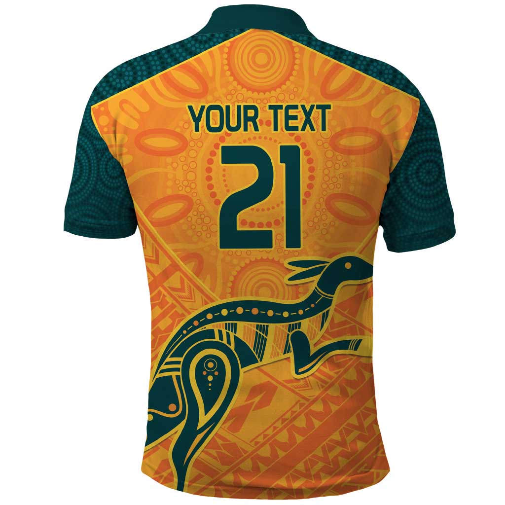 Custom Australia Rugby Polo Shirt Summer Paris 2024