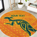 Custom Australia Rugby Round Carpet Summer Paris 2024
