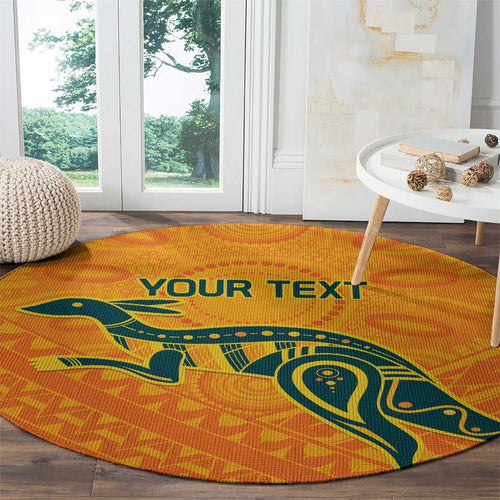 Custom Australia Rugby Round Carpet Summer Paris 2024