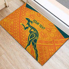 Custom Australia Rugby Rubber Doormat Summer Paris 2024