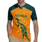 Custom Australia Rugby Rugby Jersey Summer Paris 2024