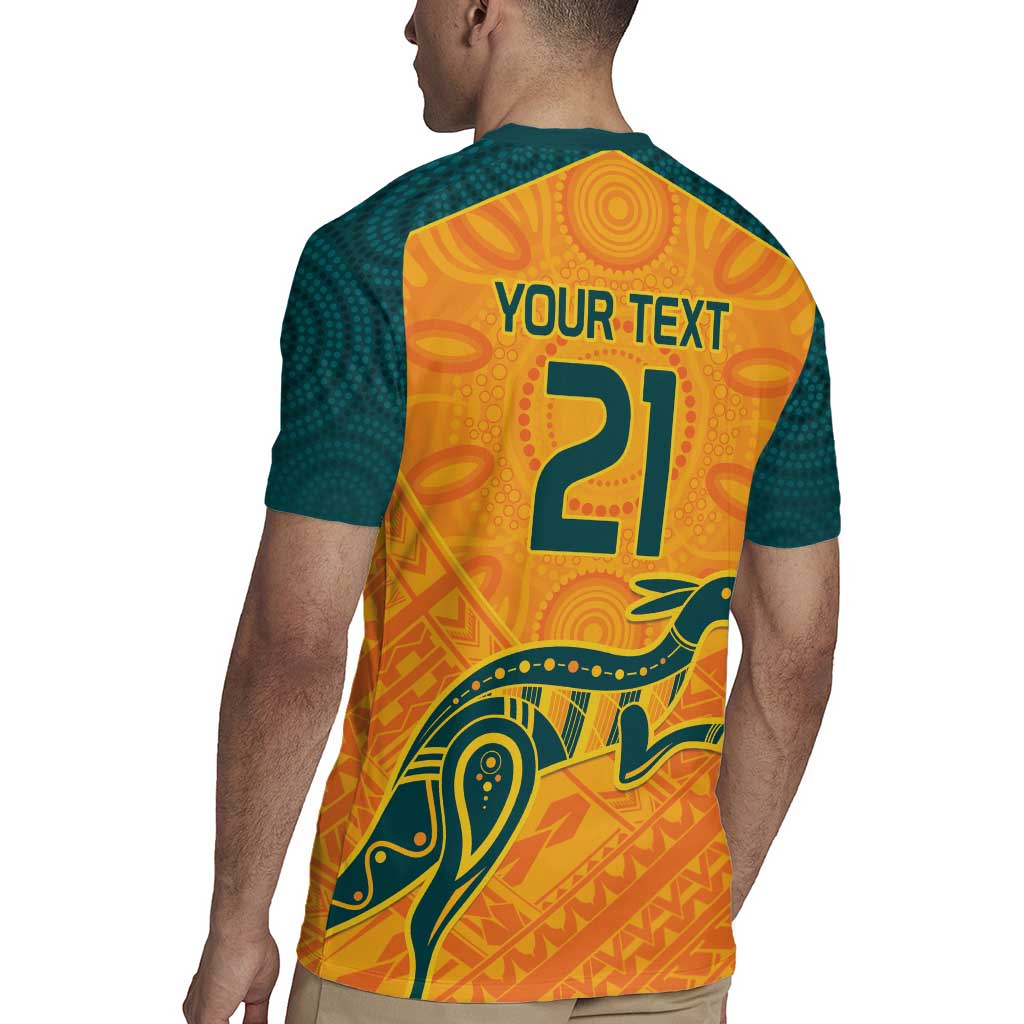 Custom Australia Rugby Rugby Jersey Summer Paris 2024