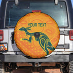 Custom Australia Rugby Spare Tire Cover Summer Paris 2024